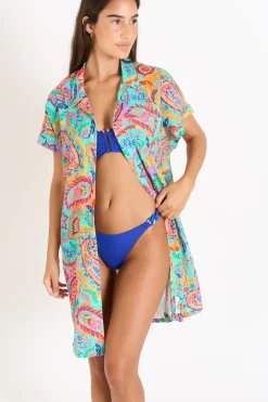 Livia CHEMISE PALACA COTPRASLIN Bleu Best