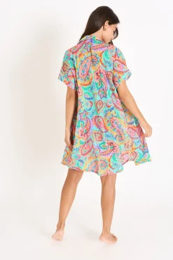 Livia CHEMISE PALACA COTPRASLIN Bleu Best