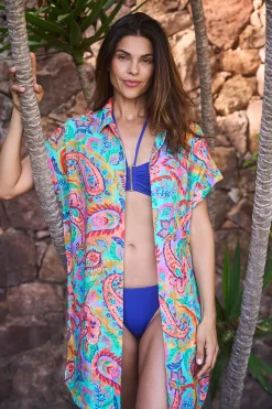 Livia CHEMISE PALACA COTPRASLIN Bleu Best