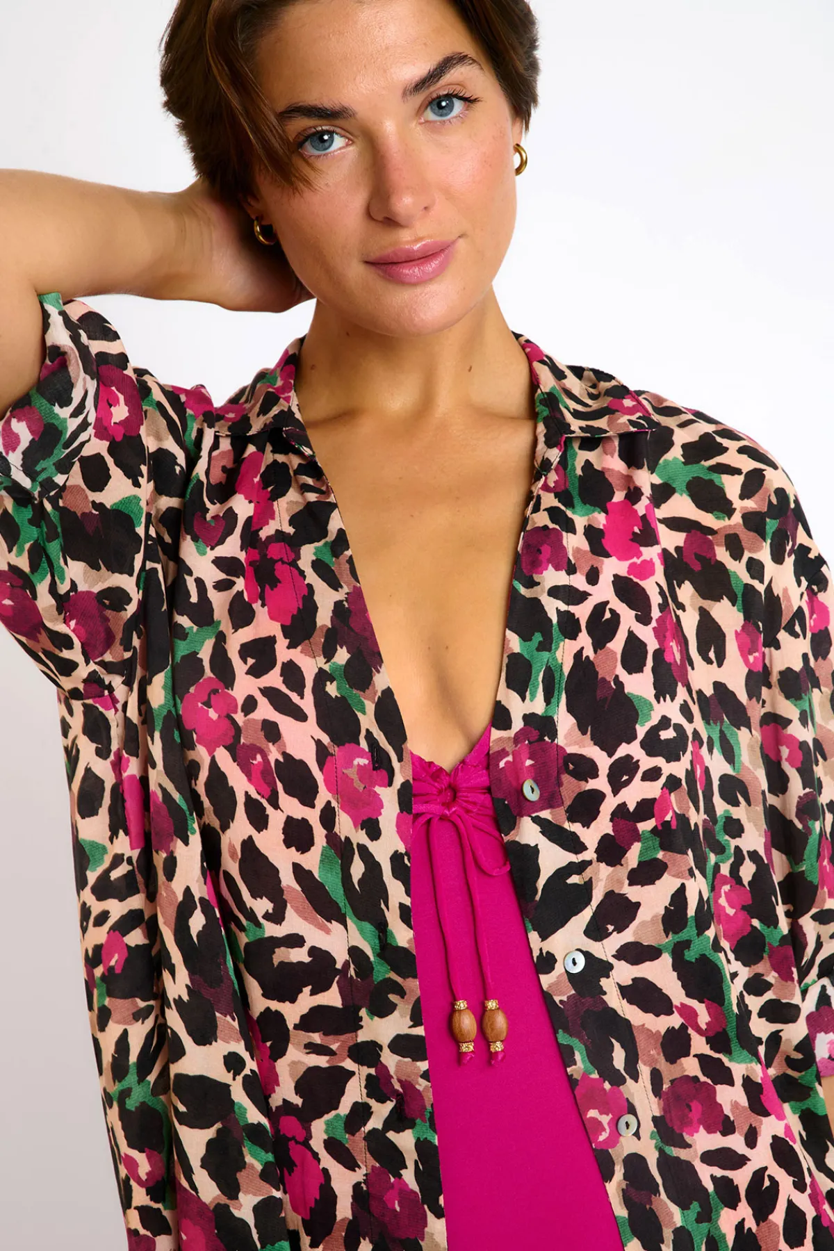 Livia CHEMISE SARAH BARBAVOIL Multicolore Hot