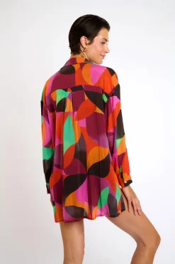 Livia CHEMISE SARAH PIGOVOIL Multicolore New