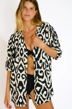 Livia CHEMISE SARAH LIMANIA Noir Hot