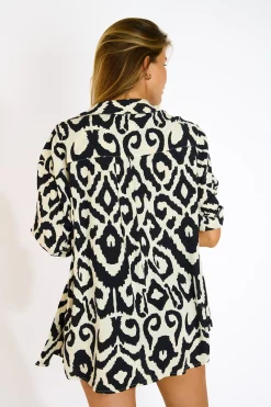 Livia CHEMISE SARAH LIMANIA Noir Hot