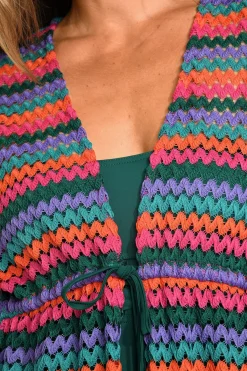 Livia Kimono LIZAE FIGUERAL Rose Clearance