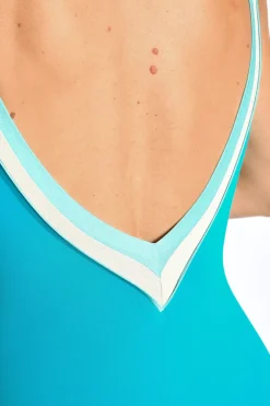 Livia MAILLOT 1 PIECE ARIANA NAXOS Bleu Outlet