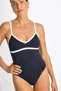 Livia MAILLOT 1 PIECE GIULIA TAMARINDO Bleu Online