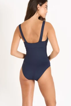 Livia MAILLOT 1 PIECE JOVANIE PAVILLON Bleu Discount