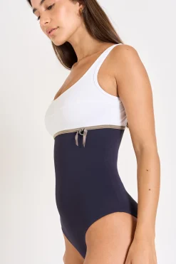Livia MAILLOT 1 PIECE MEGRANIE TAMARINDO Bleu Online