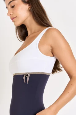 Livia MAILLOT 1 PIECE MEGRANIE TAMARINDO Bleu Online