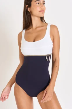 Livia MAILLOT 1 PIECE MEGRANIE TAMARINDO Bleu Online