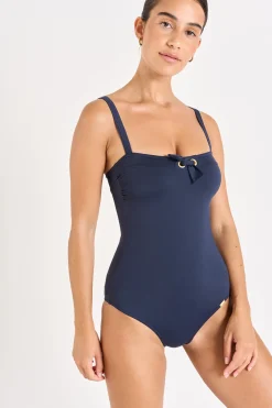 Livia MAILLOT 1 PIECE MICHELA PAVILLON Bleu