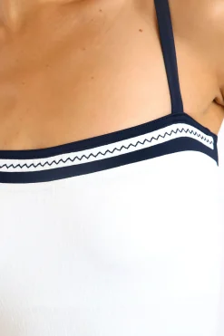 Livia MAILLOT 1 PIECE JANINA AMORGOS Ecru Discount