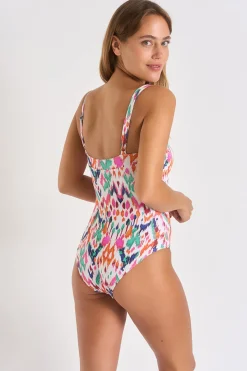 Livia MAILLOT 1 PIECE MICHELA MAKASSAR Multicolore Sale