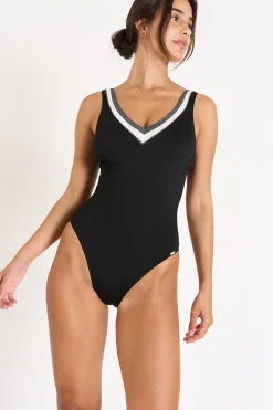 Livia MAILLOT 1 PIECE ARIANA NAXOS Noir Hot