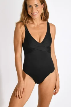 Livia MAILLOT 1 PIECE AUDELIA NAXOS Noir Hot