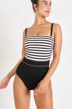Livia MAILLOT 1 PIECE ISABEL GOMERA Noir Best