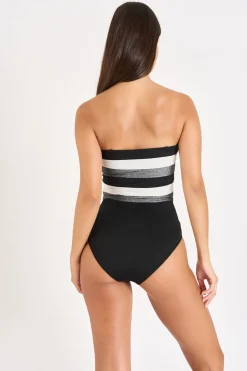 Livia MAILLOT 1 PIECE LEONIE NAXOS Noir Discount