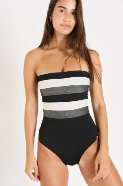 Livia MAILLOT 1 PIECE LEONIE NAXOS Noir Discount