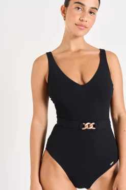 Livia MAILLOT 1 PIECE MANDINI BREHAT Noir Outlet