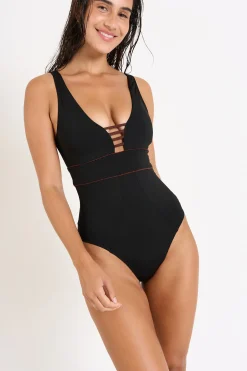 Livia MAILLOT 1 PIECE SUZELLE ESTANY Noir