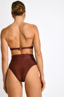 Livia Maillot de bain 2 pièces acajou FEDYA & DIOME ADAMAN Marron Best