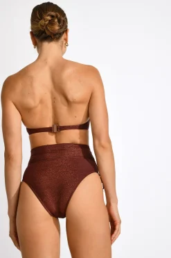 Livia Maillot de bain 2 pièces acajou FEDYA & DIOME ADAMAN Marron Best