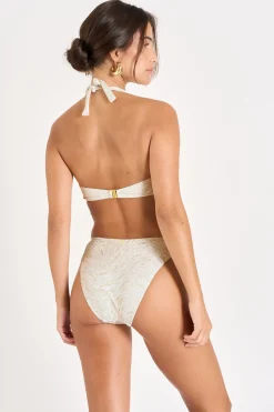 Livia Maillot de bain 2 pièces blanc EIGLAE & SYLVETE CALADOR Ecru Discount