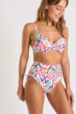 Livia maillot de bain 2 pièces ecru SASKIA & DIOME MAKASSAR Multicolore Best