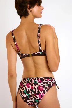 Livia Maillot de bain 2 pièces imprimé animal INGRID & ELMA BARBATI Multicolore New