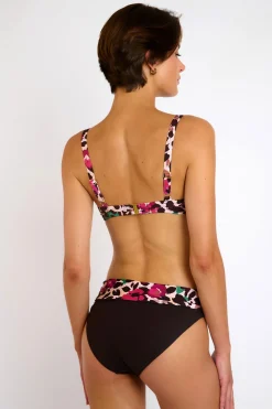 Livia Maillot de bain 2 pièces imprimé animal SASKIA & ADELES BARBATI Beige Sale