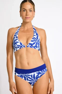Livia Maillot de bain 2 pièces imprimé SIYAM & ADELES PYLAE Bleu Outlet