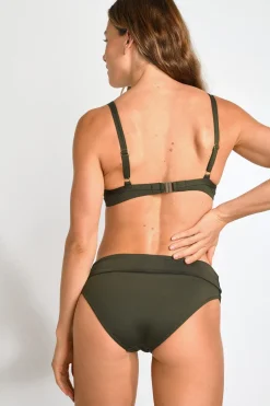 Livia Maillot de bain 2 pièces SASKIA & ADELES HERMOSO Kaki New
