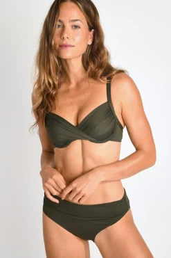Livia Maillot de bain 2 pièces SASKIA & ADELES HERMOSO Kaki New