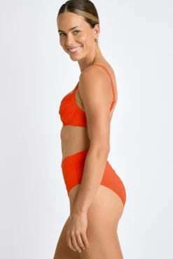 Livia Maillot de bain 2 pièces mandarine SASKIA & ADELES HERMOSO Orange