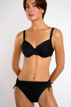 Livia Maillot de bain 2 pièces SASKIA & YVANA LAVANDOU Noir Discount