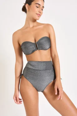 Livia Maillot de bain 2 pièces noir FEDYA & DIOME ADAMAN Gris Hot