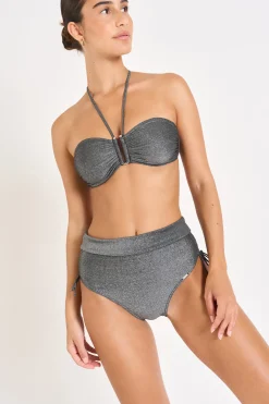 Livia Maillot de bain 2 pièces noir FEDYA & DIOME ADAMAN Gris Hot