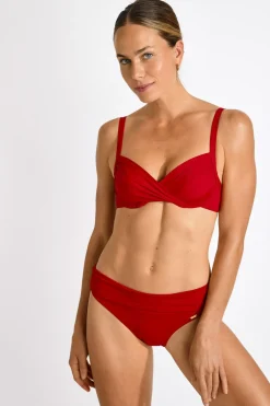 Livia Maillot de bain 2 pièces ruby SASKIA & ADELES LAVANDOU Rouge Outlet
