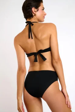 Livia Maillot de bain 2 pièces triangle BAYRO & IRMA EDEN Noir Best