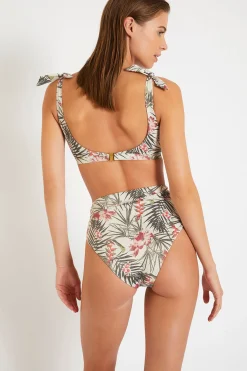 Livia Maillot de bain brassière irisé PAOLINA & EPHELIA MANGLARES Ecru Sale