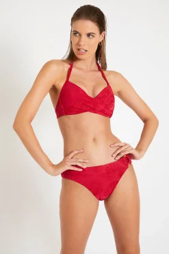 Livia Maillot de bain framboise SAPHYR & MIJO KANDIMA Rose Best