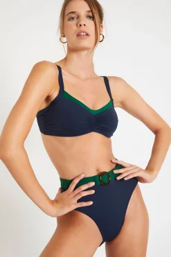 Livia Maillot de bain rétro et vert TRISTAN & GABY CORALES Bleu Hot