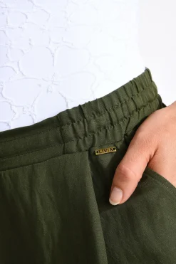 Livia PANTALON BEACHWEAR ALYA ALAGOA Kaki Hot