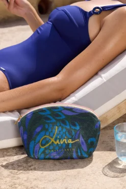 Livia Pochette ANNA SALIS Bleu Sale