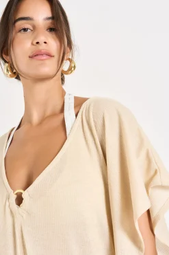 Livia Robe de plage FABIOLA HAMAMET Mordoré Outlet