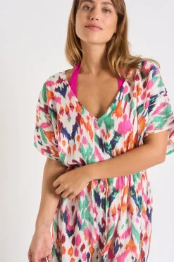 Livia Robe de plage AKYRA COTMAKASSAR Multicolore Best