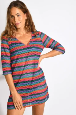 Livia Robe BADAMI FIGUERAL Rose Hot