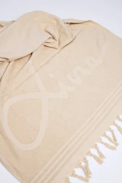 Livia Serviette de plage ILANG BAHEA Beige Sale