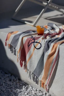 Livia Serviette de plage JAZMINE FOUTAS Multicolore