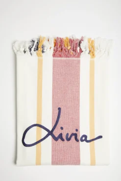 Livia Serviette de plage JAZMINE FOUTAS Multicolore